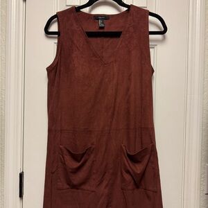 Forever 21 Terracotta Sleeveless Mini Dress